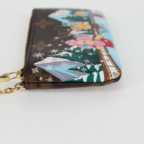 LOUIS VUITTON Vivienne Ice Skating Pochette Cles Coin Purse M82620 Auth 131842M - Picture 4 of 16